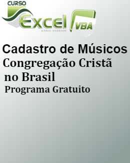 Cadastro de Músicos