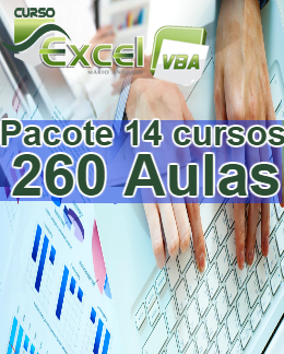 Pacote com 14 Cursos 